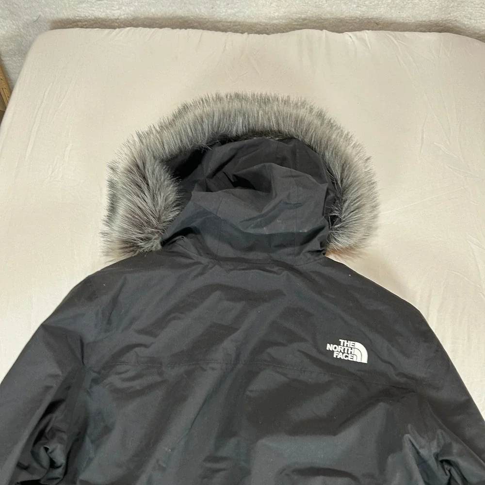 The North Face Arctic Parka Black DryVent Down Insulated Jacket Womens XXL